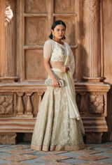 Gota Embriodered Lehenga  With DupattaIMG_6358