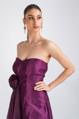 Purple Off Shoulder Gown_DSC4428-Edit