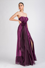 Purple Off Shoulder Gown_DSC4429-Edit