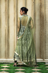 Green Net Anarkali SuitIMG_9243