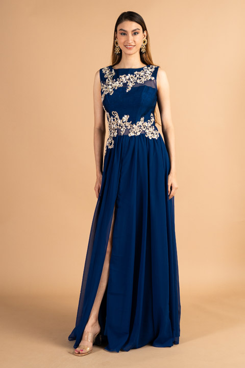 Royal Blue Gown