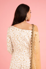 White Drop Shoulder AnarkaliDSC03082