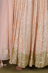 Peach Corset LehengaDSC07023