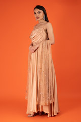 Heavy Embroidered Cowl AnarkaliDSC02803