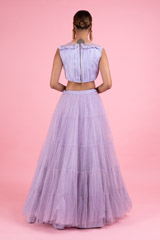 Gathered Lehanga With Pleated Crop TopDSC03021