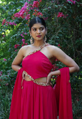 Waist Cut Out GownIMG_8925