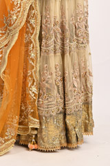 Beige Embellished Anarkali SetDSC_3205