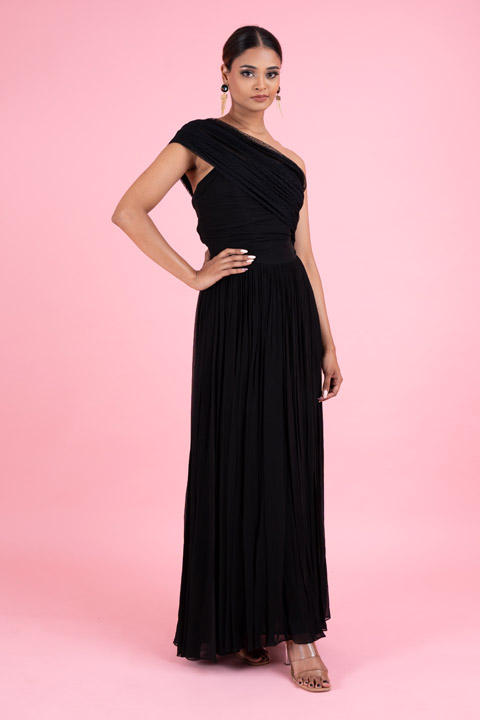 Black Corset Gown
