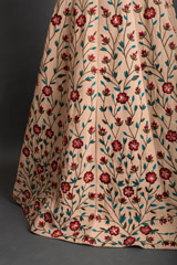 Nude Embroidered Top Bottom Set_DSC3086