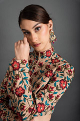 Nude Embroidered Top Bottom Set_DSC3087-Edit