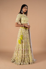 Fluorescent Green LehengaDSC00238