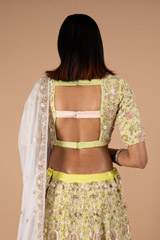 Fluorescent Green LehengaDSC00241