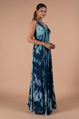 Layered Blue GownDSC09305