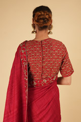 Red Border SareeDSC07281