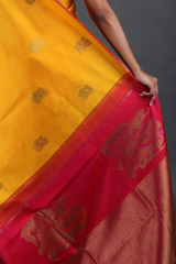 Yellow Silk SareeIMG_9371