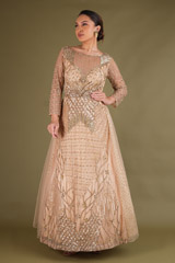 Golden Belted Gown