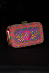 Pink Floral ClutchIMG_1991