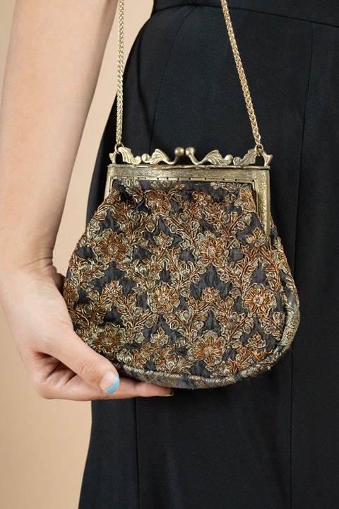 Burgundy Vintage Sling Bag