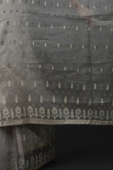 Ikat Feather Jamdani Saree Blouse Set_DSC3181