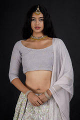 Mauve Brocade Jaal Lehenga Set_DSC4343