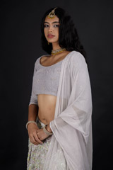 Mauve Brocade Jaal Lehenga Set_DSC4346