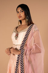 Blush Peach Anarkali SuitDSC00204