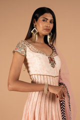 Blush Peach Anarkali SuitDSC00207