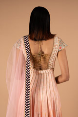 Blush Peach Anarkali SuitDSC00214