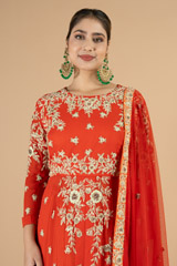 Red Chiffon KalidaarDSC08970