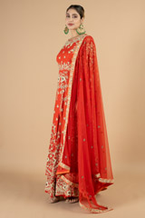 Red Chiffon KalidaarDSC08972