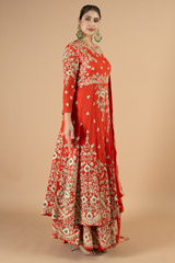 Red Chiffon KalidaarDSC08973