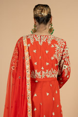 Red Chiffon KalidaarDSC08977