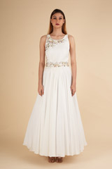 Crossback White GownDSC01626