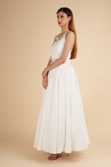 Crossback White GownDSC01629