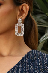 Stone Embedded EarringsIMG_0016