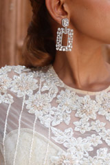 Stone Embedded EarringsIMG_1055