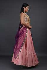 Coral Pink LehengaIMG_9170