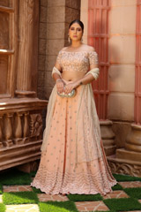 Peach Wave Butis Lehenga2314_video