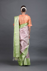 Light Pink And Green Silk SareeIMG_6400