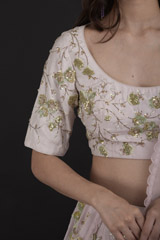 Pink Zari Lehenga_SUB8004