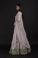 Pink Zari Lehenga_SUB8007