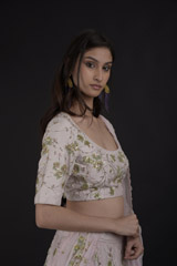 Pink Zari Lehenga_SUB8011