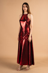 Red Satin GownDSC00039