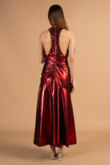 Red Satin GownDSC00046