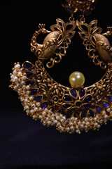 Antique Peacock EarringsIMG_0189
