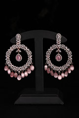 Baby Pink Drop Earrings