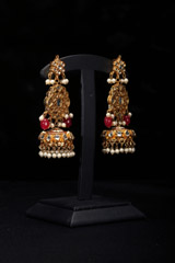 Golden Choker with EarringsIMG_0725