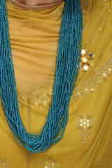 Blue Beads Necklace SetIMG_1114
