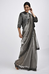 Tissue Saree Blouse Set