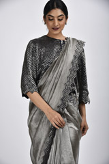 Tissue Saree Blouse Set_DSC3071